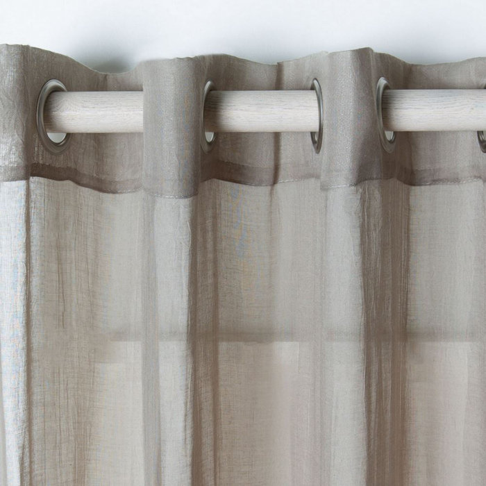 Highland Dunes Rhoden Polyester Sheer Curtain Panel Wayfair